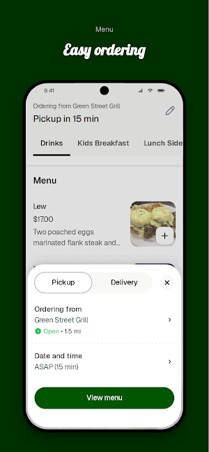 Green Street Grill Screenshot 2