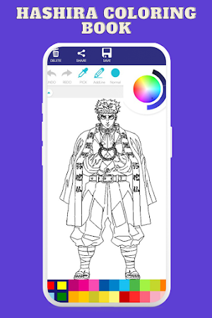 Demon Hunter Coloring Book Screenshot 0