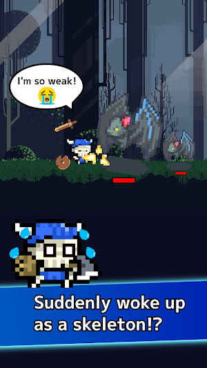 Idle Skeleton - Pixel RPG Screenshot 1