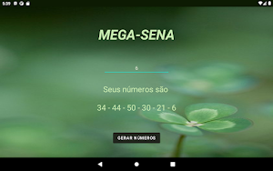 MegaSorteApp Screenshot 2