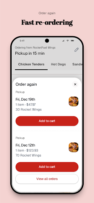 RocketFuel Wings Screenshot 3
