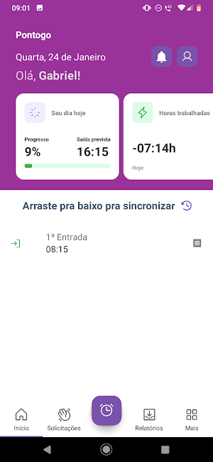 Ponto Meu - Colaborador Screenshot 1