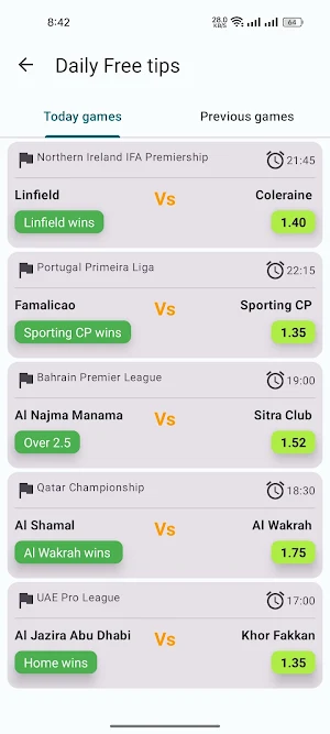 Genius Betting Tips Screenshot 2