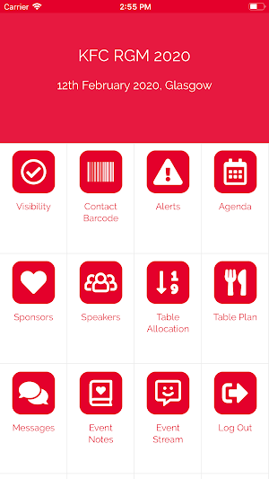 KFC Events Screenshot 3