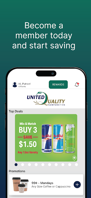 United Quality Coop Rewards Screenshot 0