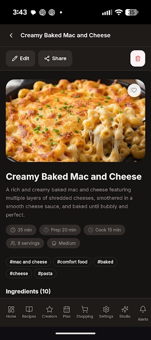 DishVault Screenshot 3