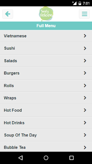 Simply Delicious - Curtin Uni Screenshot 2