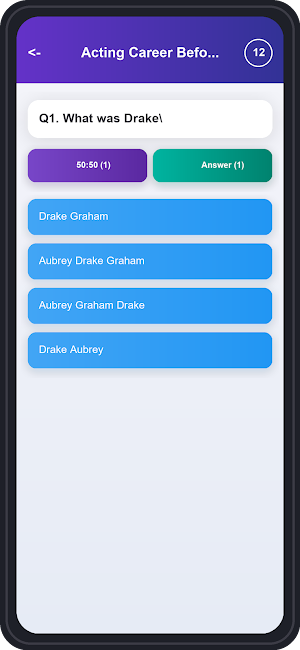 Drake Trivia Quiz Screenshot 3