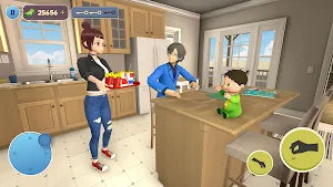 Anime Mother Single Mom Sim 3D Screenshot 0