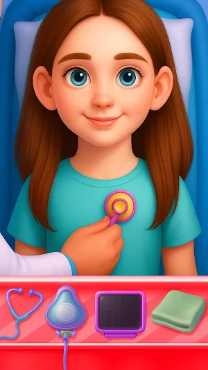 Heart Nose Eye Ear Doctor Game Screenshot 2