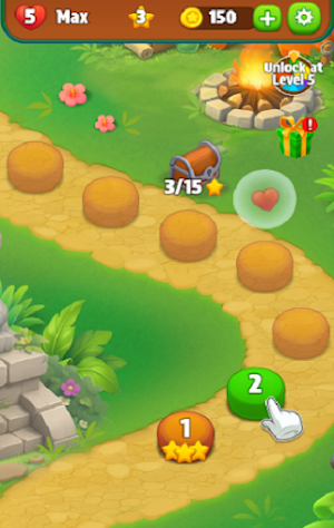 Jungle match adventures Screenshot 0