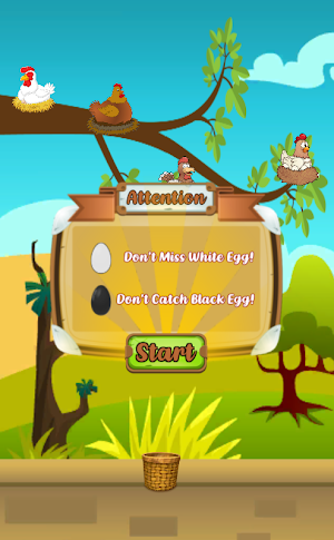 Golden Egg Catcher Screenshot 1