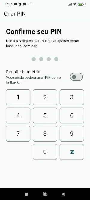 App Lock Pro: Senha e PIN Screenshot 0