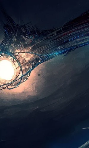 Space Colony Wallpaper Screenshot 1