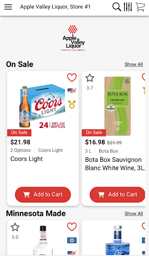 Apple Valley Liquor Screenshot 0