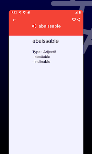 Dictionnaire Francais Synonyme Screenshot 2