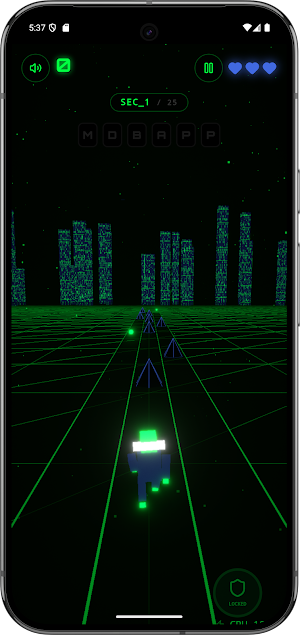 MDBTDJ Cyborg Runner Offline Screenshot 3