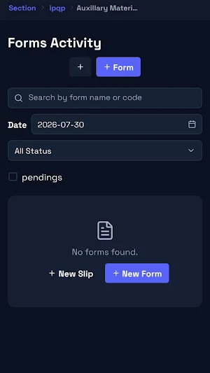 Smartfactory QualityManagement Screenshot 2