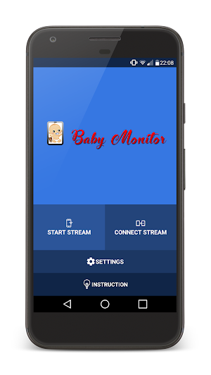 Baby Monitor. Video and Audio Stream via Wi-Fi Screenshot 0