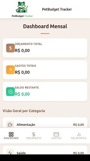 PetBudget Tracker Screenshot 0