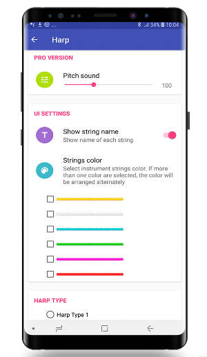 Harp pro Screenshot 1