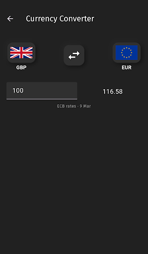 FX Europe — Currency Converter Screenshot 3