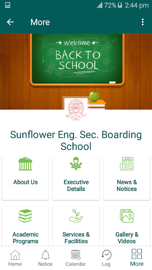 Sunflower English Sec. Boarding School : Chitwan Screenshot 1