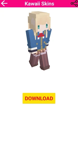 Kawaii Skins For Minecraft Screenshot 2