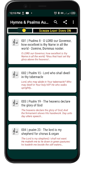 Hymns & Psalms Audio Screenshot 2