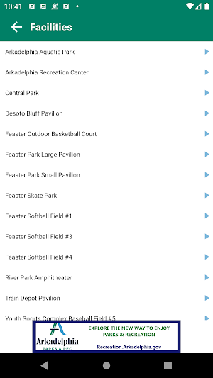 Arkadelphia Parks & Recreation Screenshot 1