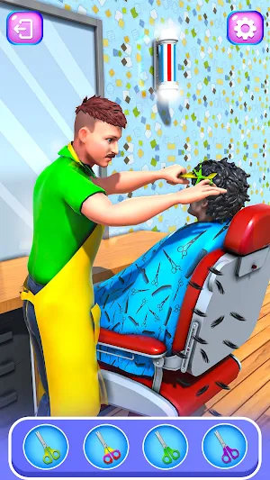 Barber Shop Hair Cutting Salon Screenshot 0