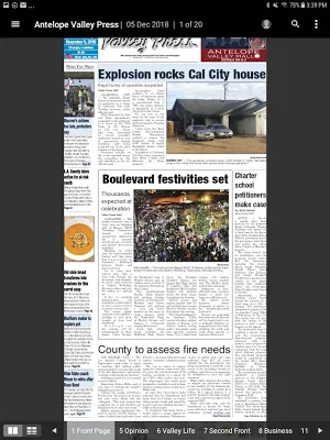 Antelope Valley Press E Edition Screenshot 0