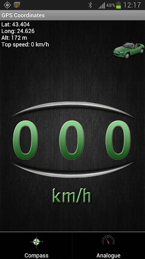 GPS Speedometer with HUD Screenshot 1