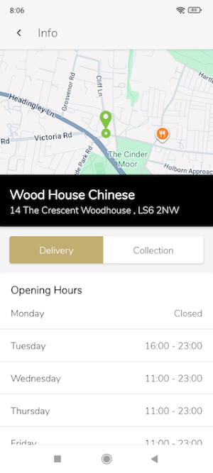 Wood House Chinese - Leeds Screenshot 1