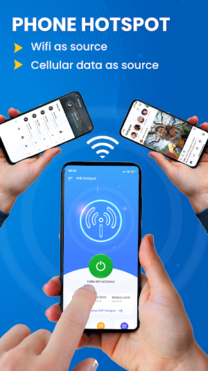WiFi Hotspot - Speed test & QR Screenshot 0