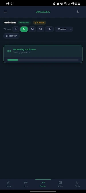 GoalSage AI: Football Analysis Screenshot 2