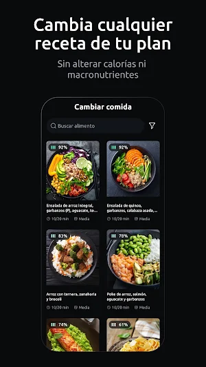 Blue Gym Nutrición Screenshot 2
