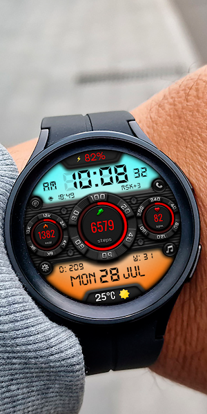 DIGI SPONIDY CTS38 Watch face Screenshot 3
