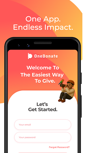 OneDonate Screenshot 1