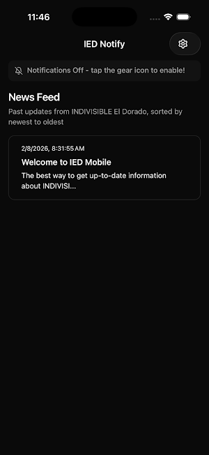 IED Mobile Screenshot 0