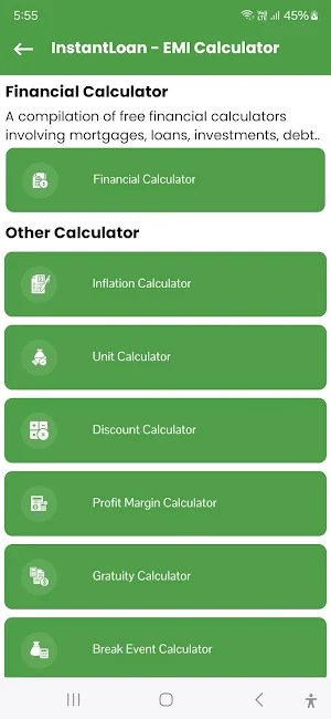 LoanCash - EMI Loan Calculator Screenshot 0