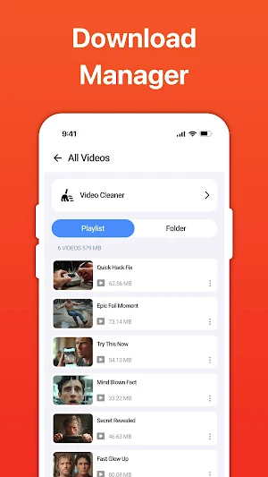 Video Downloader & Fast Player Screenshot 2