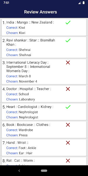 Logical Reasoning Test Offline Screenshot 3