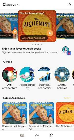 Abyssinia Audiobook Screenshot 1