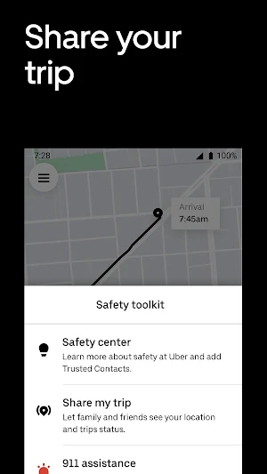 Uber - Request a ride screenshot 5