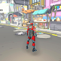 Future Iron Superhero Man Game