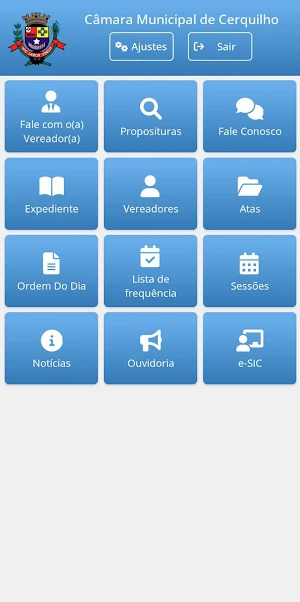Câmara Municipal de Cerquilho Screenshot 0