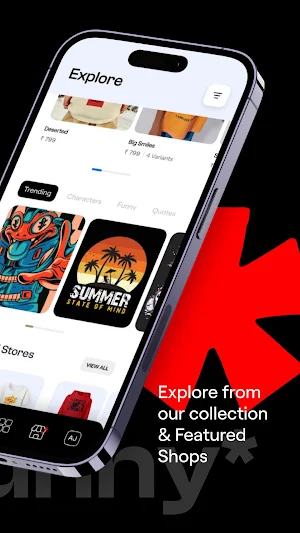 Notfunny | Design Your Own Tee Screenshot 1