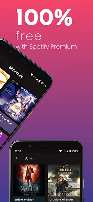 Spotibooks – Audiobooks Player for Spotify Premium Screenshot 2