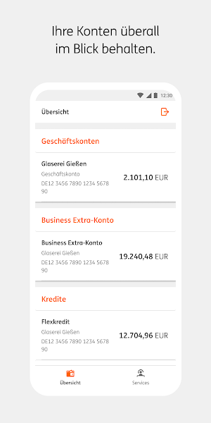 ING Business Deutschland Screenshot 1